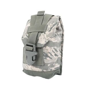 US Air Force ABU Tiger Stripe General Canteen Pouch : 8" x 3" x 5 MOLLE Gear